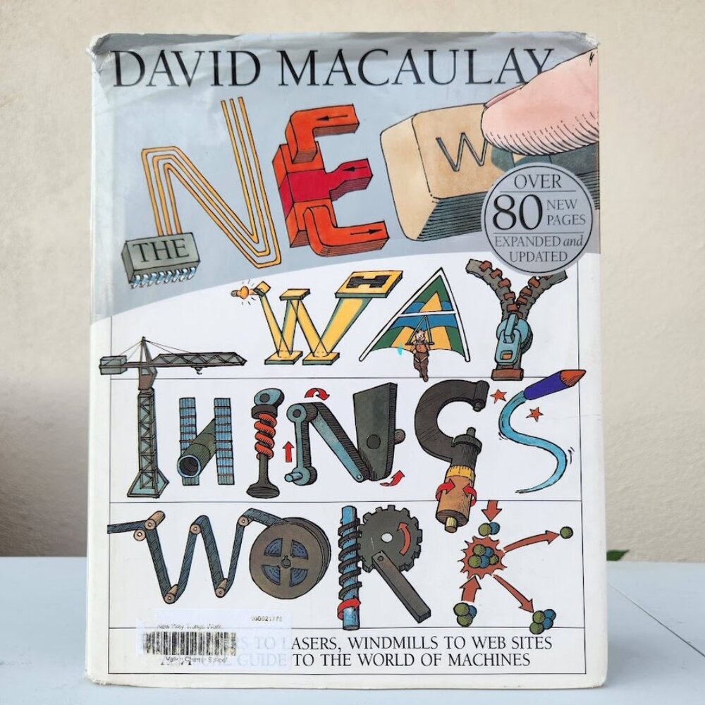 The New Way Things Work Book Hardcover 9780395938478 HMH Books 400 Pages ISBN-10